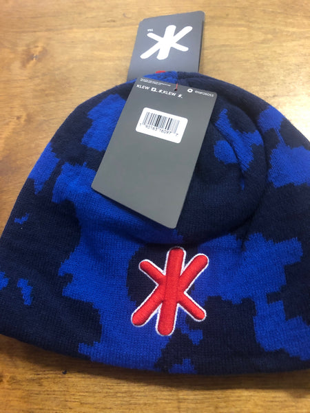 Camo Navy Skull Cap