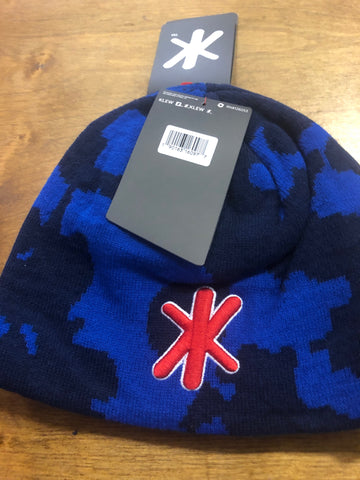 Camo Navy Skull Cap