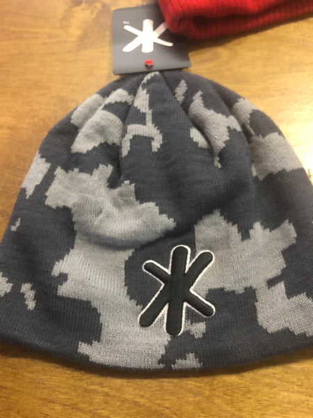 Camo Grey Skull Cap