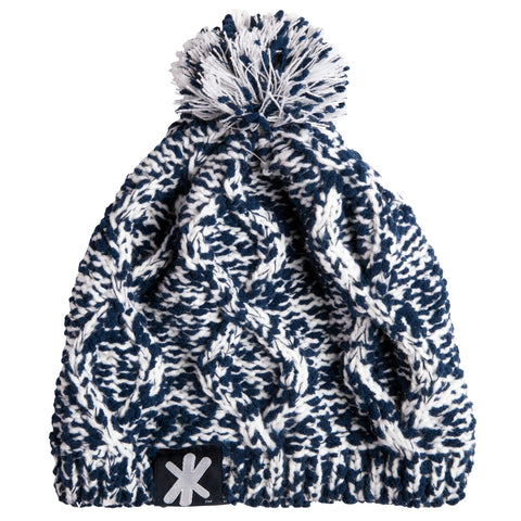 White Classic Pom Beanie