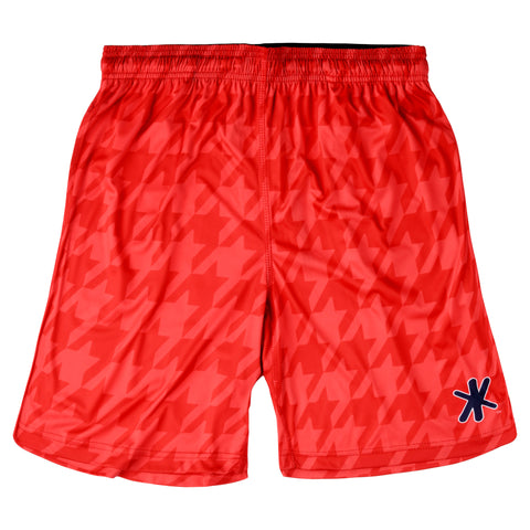Mens Red Chevron Training Short