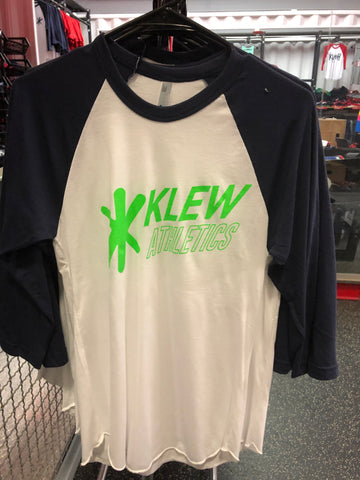 Neon Green Baseball Tee