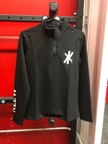 Women's Black Quarter Zip