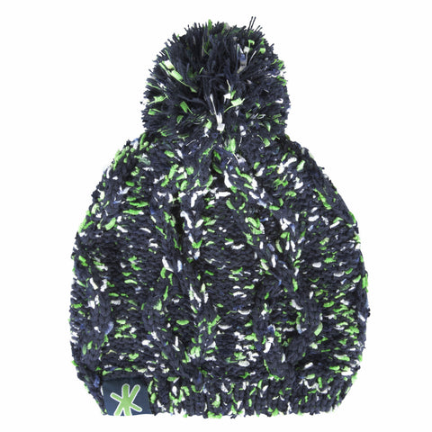 Navy Classic Pom Beanie