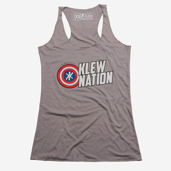 Captain KLEW Womens Racerback Tank